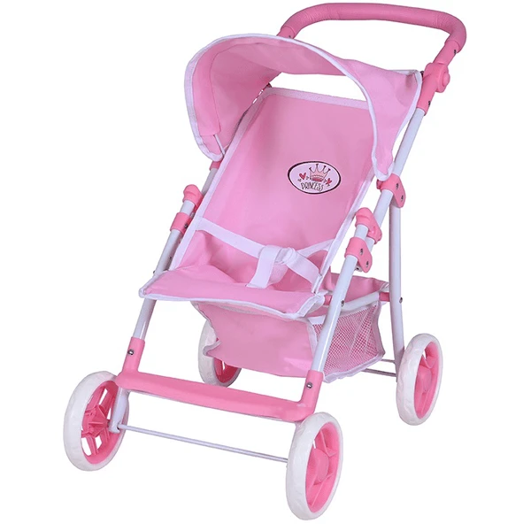 Knorr® Speelgoed Liba Poppen Buggy - Prince Ss White Rose 1 Knorr® Speelgoed Liba Poppen Buggy - Prince Ss White Rose