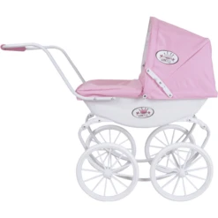 Knorr® Speelgoed Poppenwagen Class Ic Kinderwagen Roze/wit -Kinderwereld Verkoop knorr speelgoed poppenwagen class ic kinderwagen roze wit a311355 2