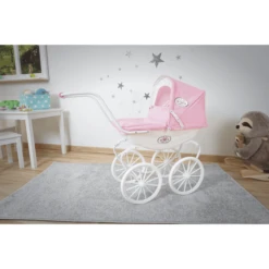 Knorr® Speelgoed Poppenwagen Class Ic Kinderwagen Roze/wit -Kinderwereld Verkoop knorr speelgoed poppenwagen class ic kinderwagen roze wit a311355 3