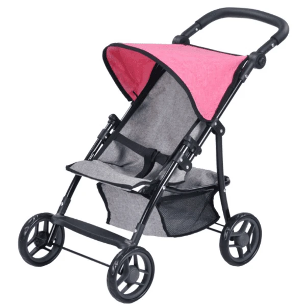 Knorr® Toys Poppenbuggy Liba - Jeans Grey 1 Knorr® Toys Poppenbuggy Liba - Jeans Grey