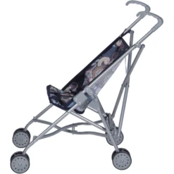 KNORRYTOYS Poppenbuggy Sim - Blue Flowers -Kinderwereld Verkoop knorrytoys poppenbuggy sim blue flowers a140363 1