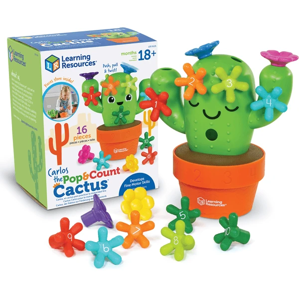 Learning Resources ® Carlos The Pop & Count Cactus 4 Learning Resources ® Carlos The Pop & Count Cactus - Afbeelding 4