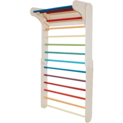 LEG & GO Klimdriehoek - Klimmuur (Zweeds) 2in1, Regenboog -Kinderwereld Verkoop leg go klimdriehoek klimmuur zweeds 2in1 regenboog a379553 3
