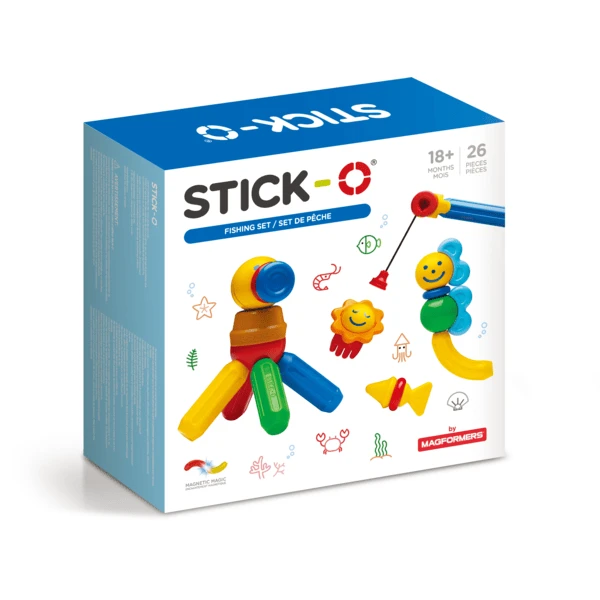 MAGFORMERS ® STICK-O Visserset 3 MAGFORMERS ® STICK-O Visserset - Afbeelding 3