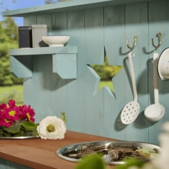 MUDDY BUDDY Buitenspeelkeuken "Adventurer Star" Petrol Blauw 9 MUDDY BUDDY Buitenspeelkeuken "Adventurer Star" Petrol Blauw -Kinderwereld Verkoop muddy buddy buitenspeelkeuken adventurer star petrol blauw a412337 4