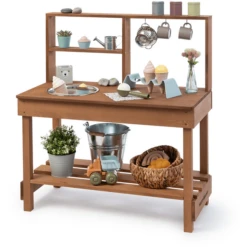 MUDDY BUDDY Speelkeuken Voor Buiten "Mud Starter" Cacaobruin