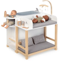 MUSTERKIND ® Doll Centre "Viola" Wit/natuur/grijs -Kinderwereld Verkoop musterkind doll centre viola wit natuur grijs a392685 2