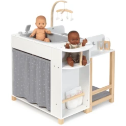 MUSTERKIND ® Doll Centre "Viola" Wit/natuur/grijs -Kinderwereld Verkoop musterkind doll centre viola wit natuur grijs a392685 3