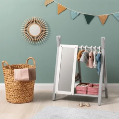 MUSTERKIND ® Poppengarderobe Viola Grijs/wit -Kinderwereld Verkoop musterkind poppengarderobe viola grijs wit a326682 4