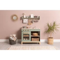 MUSTERKIND ® Speelkeuken- Magnolia - Salie/natuur -Kinderwereld Verkoop musterkind speelkeuken magnolia salie natuur a326594 2