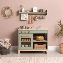 MUSTERKIND ® Speelkeuken- Magnolia - Salie/natuur -Kinderwereld Verkoop musterkind speelkeuken magnolia salie natuur a326594 4