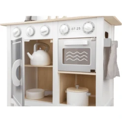 New Classic Toys® New Class Ic Toys Kitchenette Bon Ap Petit Deluxe Wit/zilver -Kinderwereld Verkoop new class ic toys kitchenette bon ap petit deluxe wit zilver a300924 2