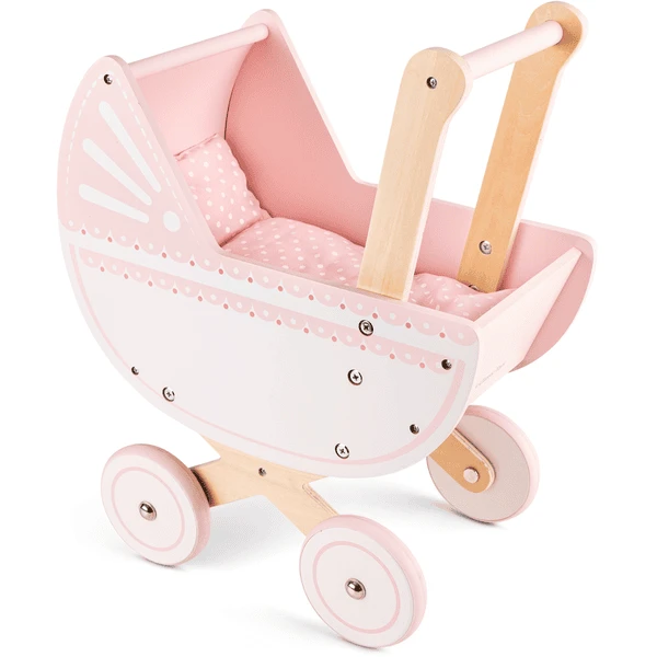 New Classic Toys® New Class Ic Toys Poppenwagen Roze Incl. Bedset 1 New Classic Toys® New Class Ic Toys Poppenwagen Roze Incl. Bedset