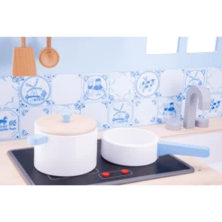 New Classic Toys® New Classic Toys Kinderkeuken - Delfts Blauw -Kinderwereld Verkoop new classic toys kinderkeuken delfts blauw a300929 4