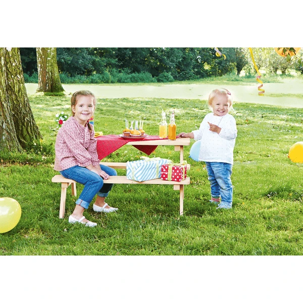 PINOLINO Kinder Picknicktafel Nicki Voor 4 2 PINOLINO Kinder Picknicktafel Nicki Voor 4 - Afbeelding 2