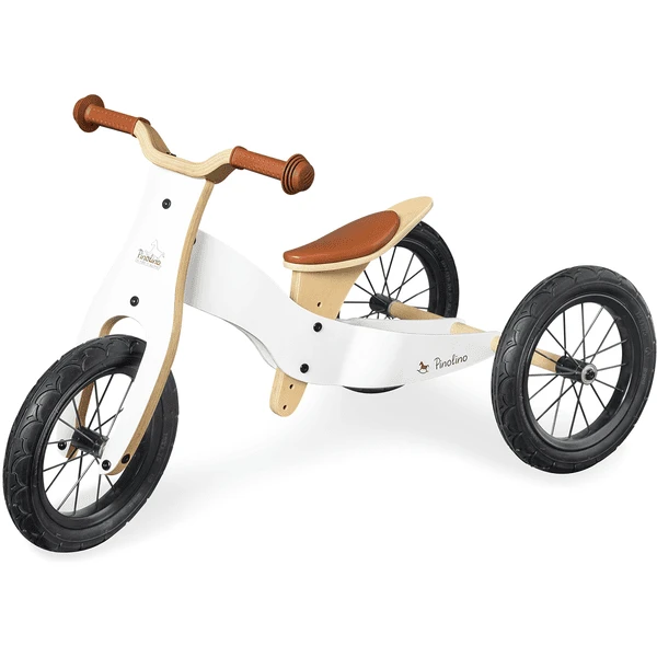 Pinolino Loopdriewieler Oskar, Wit/natuur 4 Pinolino Loopdriewieler Oskar, Wit/natuur - Afbeelding 4