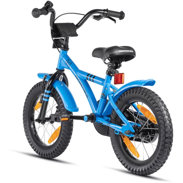 PROMETHEUS BICYCLES® Hawk Fiets 14'', Blauw-zwart 2 PROMETHEUS BICYCLES® Hawk Fiets 14'', Blauw-zwart - Afbeelding 2