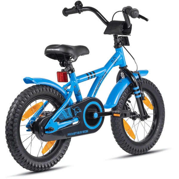 PROMETHEUS BICYCLES® Hawk Fiets 14'', Blauw-zwart 3 PROMETHEUS BICYCLES® Hawk Fiets 14'', Blauw-zwart - Afbeelding 3
