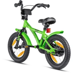 PROMETHEUS BICYCLES® Hawk Fiets 14'', Groen-zwart -Kinderwereld Verkoop prometheus bicycles hawk fiets 14 groen zwart a206506 2