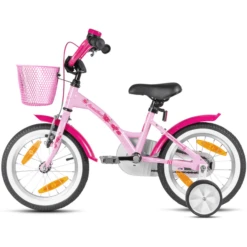 PROMETHEUS BICYCLES® HAWK Kinderfahrrad 14'' , Roze-wit -Kinderwereld Verkoop prometheus bicycles hawk kinderfahrrad 14 roze wit a206514 3