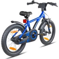 PROMETHEUS BICYCLES ® Kinderfiets 16", Blauw Zwart Met Zijwieltjes -Kinderwereld Verkoop prometheus bicycles kinderfiets 16 blauw zwart met zijwieltjes a376639 4