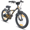 PROMETHEUS BICYCLES ® Kinderfiets 18" Zwart-Matt Orange