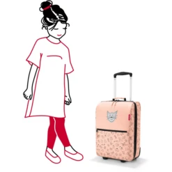 Reisenthel® Trolley XS Kids Cats And Dogs Roze -Kinderwereld Verkoop reisenthel trolley xs kids cats and dogs roze a247212 3