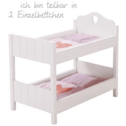 ROBA Poppen Stapelbed -Kinderwereld Verkoop roba poppen stapelbed a046506 2