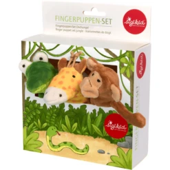 Sigikid ® Vingerpoppenset Jungle Mijn Little Theater -Kinderwereld Verkoop sigikid vingerpoppenset jungle mijn little theater a327009 4