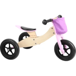 Small Foot ® Impeller Trike Maxi 2 In 1 Roze -Kinderwereld Verkoop small foot impeller trike maxi 2 in 1 roze a290755 4