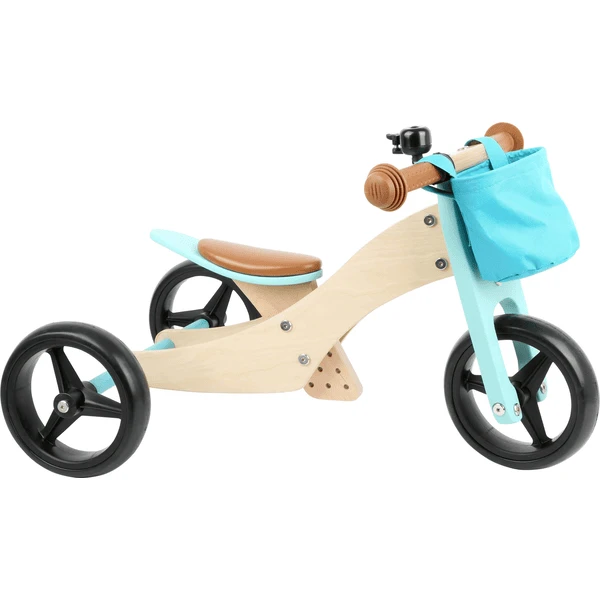 Small Foot ® Waaier Trike 2 In 1 Turquoise 1 Small Foot ® Waaier Trike 2 In 1 Turquoise