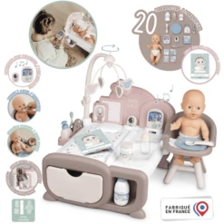 Smoby Baby Nurse Cocoon Poppen Speelkamer 3-in-1 Met Pop -Kinderwereld Verkoop smoby baby nurse cocoon poppen speelkamer 3 in 1 met pop a355213 4