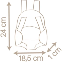 Smoby Baby Nurse Poppen Draagzak -Kinderwereld Verkoop smoby baby nurse poppen draagzak a354851 4