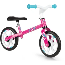 Smoby Loopfiets First Bike Roze 9 Smoby Loopfiets First Bike Roze -Kinderwereld Verkoop smoby loopfiets first bike roze a245423 4