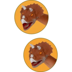 SPIEGELBURG COPPENRATH Triceratops Handpop - T-Rex World -Kinderwereld Verkoop spiegelburg coppenrath triceratops handpop t rex world a345254 3