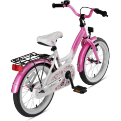 Star Trademarks BIKESTAR® Premium Fiets 16" Pink Wit -Kinderwereld Verkoop star trademarks bikestar premium fiets 16 pink wit a231633 3