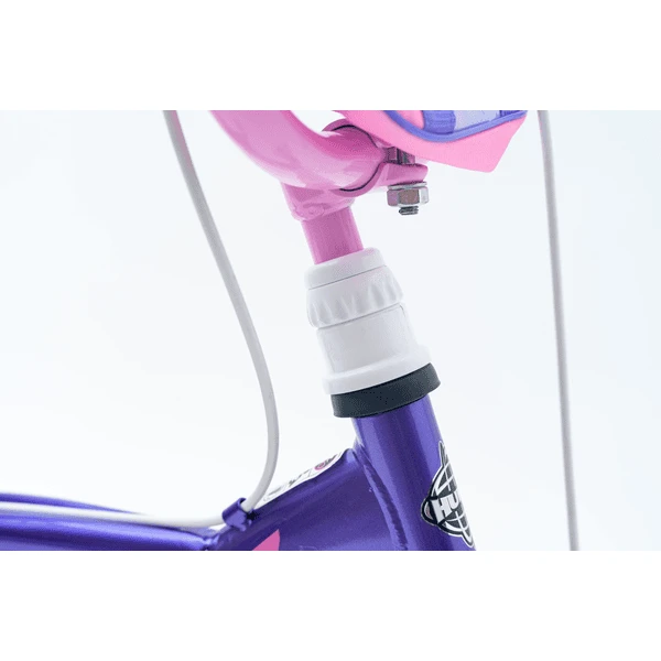 United Wheels Huffy Glimmer 16 Inch Fiets Paars 3 United Wheels Huffy Glimmer 16 Inch Fiets Paars - Afbeelding 3
