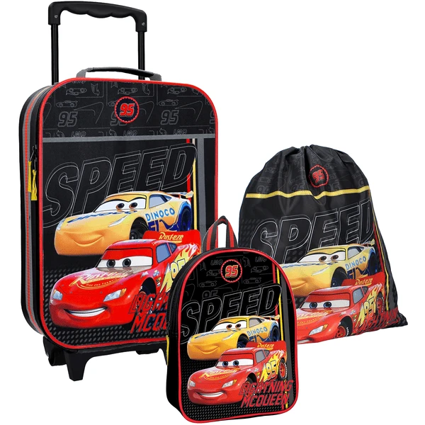 Vadobag Trolley Koffer Set Auto's Altijd Beter Together 1 Vadobag Trolley Koffer Set Auto's Altijd Beter Together