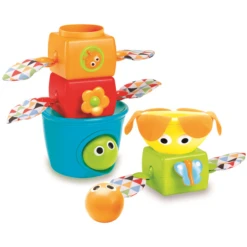 YOOKIDOO Stokkentoren Met Ballen 9 YOOKIDOO Stokkentoren Met Ballen -Kinderwereld Verkoop yookidoo stokkentoren met ballen a040323 4