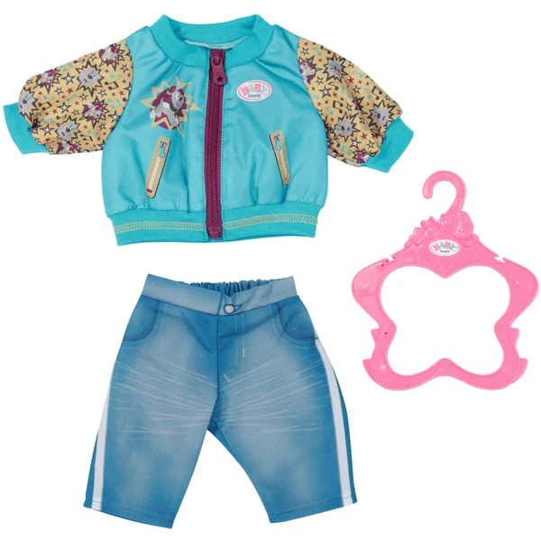 Zapf Creation BABY Born® Outfit Met Jasje 43cm 4 Zapf Creation BABY Born® Outfit Met Jasje 43cm - Afbeelding 4