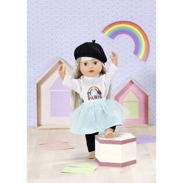 Zapf Creation Dolly Moda Paris Look 43 Cm 3 Zapf Creation Dolly Moda Paris Look 43 Cm - Afbeelding 3