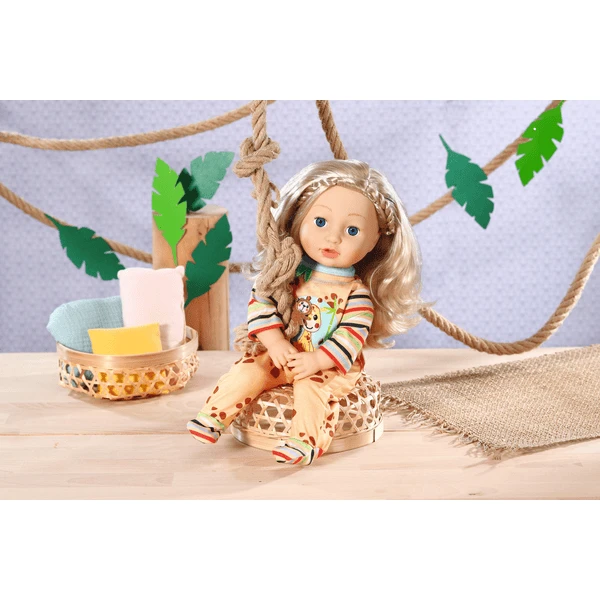 Zapf Creation Dolly Moda Romper Met Giraffe 43cm 5 Zapf Creation Dolly Moda Romper Met Giraffe 43cm - Afbeelding 5