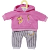 Zapf Creation Dolly Moda Sport Outfit Roze 43 Cm